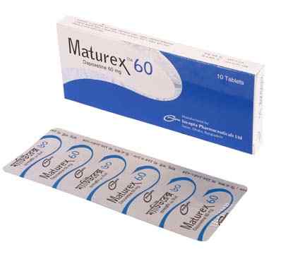 Tab. Maturex 60 60 mg