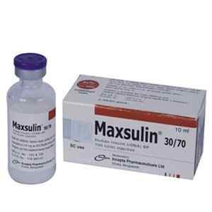 Inj. Maxsulin 30/70 40 IU / ml