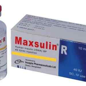Inj. Maxsulin R 40 IU / ml