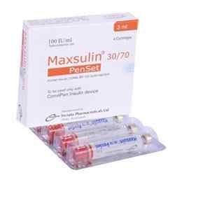 Inj. Maxsulin 30/70 40 IU / ml