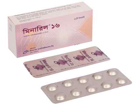 Tab. Menaril 16 mg