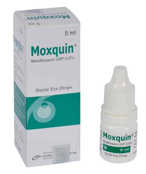  Eye Drop Moxquin 5 ml 5 mg/ml