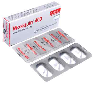 Tab. Moxquin 400 400 mg