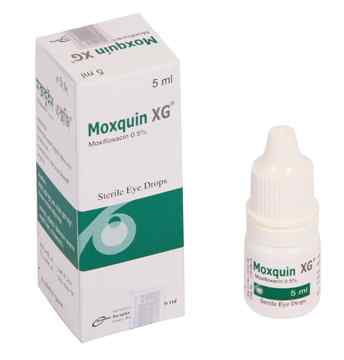  Eye Drop Moxquin XG 5 ml 500 mg/100 ml