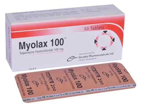 Tab. Myolax    100 100 mg