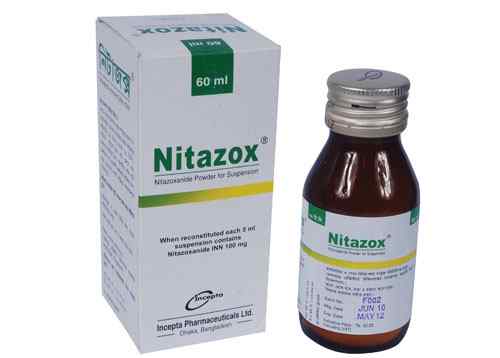 Powder For Suspension                     Nitazox 60 ml 100 mg/5 ml