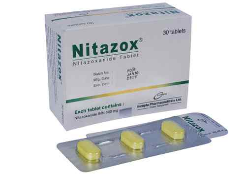 Tab. Nitazox 500 500 mg
