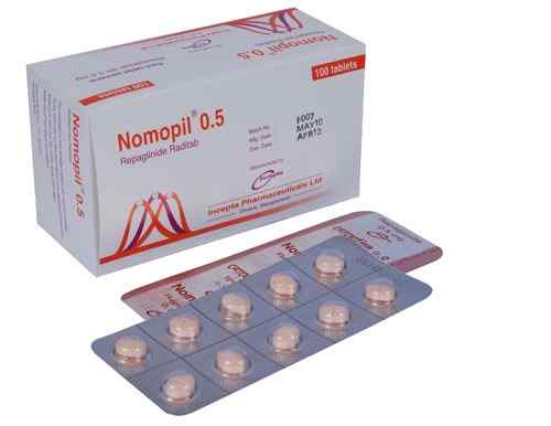 Tab. Nomopil 0.5 .5 mg