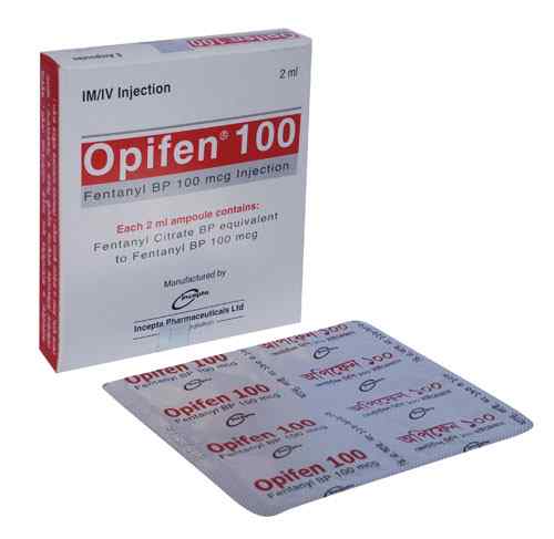 Inj. Opifen 100 100 mcg / 2 ml