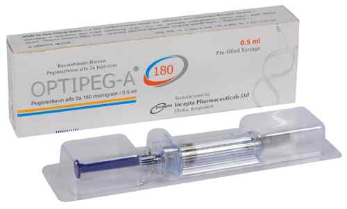  Injection..     000 Optipeg-A 180 180 mcg/vial