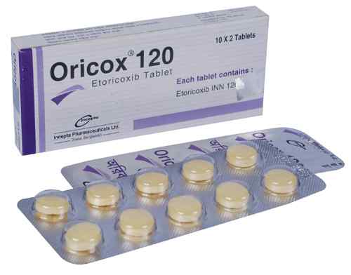 Tab. Oricox 120 120 mg