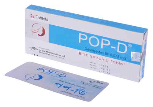 Tab. Pop-D 75 mcg
