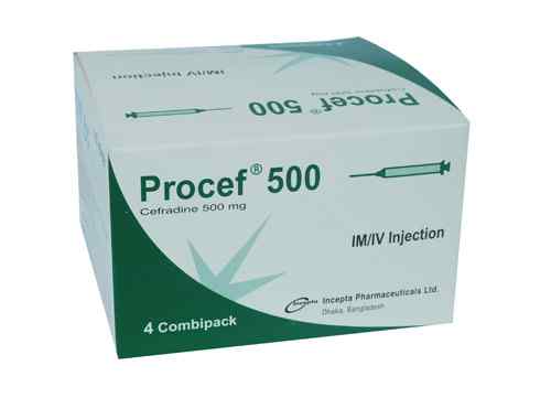 Inj. Procef 500 500 mg / vial