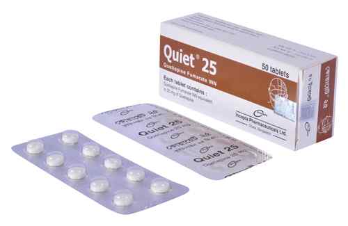 Tab. Quiet    25 25 mg