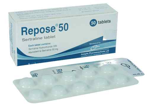 Tab. Repose    50 50 mg