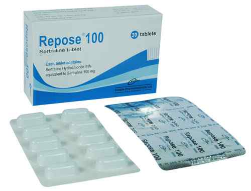 Tab. Repose    100 50 mg
