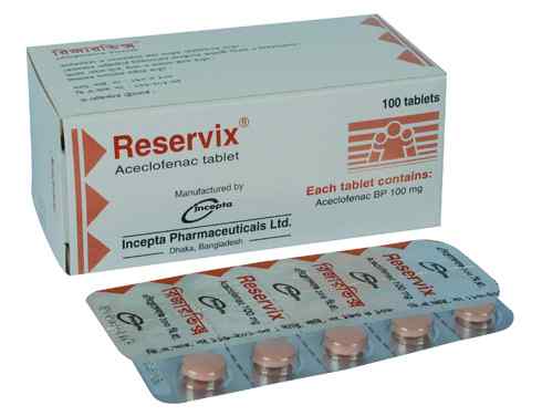 Tab. Reservix 100 mg