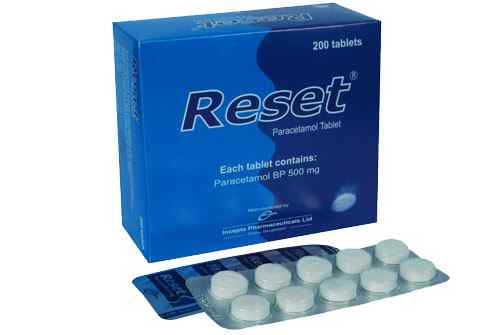 Tab. Reset ER 500 mg