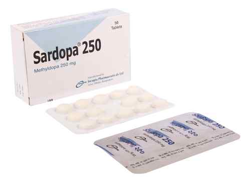 Tab. Sardopa 250 250 mg