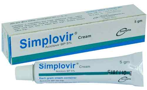 Cream                                                                  Simplovir 5 gm/100 gm