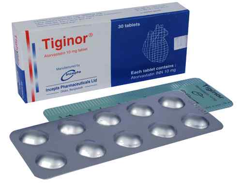 Tab. Tiginor 10 mg