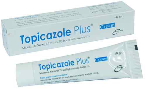 Cream                                                                  Topicazole Plus 1 gm + 2 gm / 1