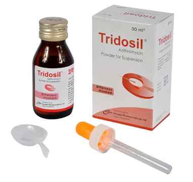 Susp.                                                   Tridosil 200 mg / 5 ml