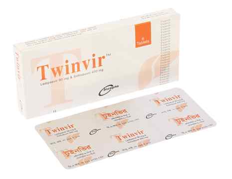 Tab. Twinvir 90 mg + 400 mg