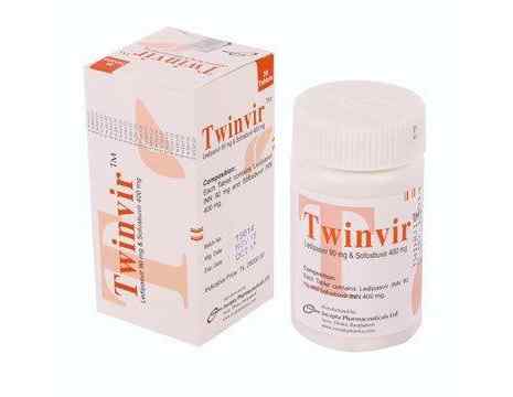 Tab. Twinvir 90 mg + 400 mg