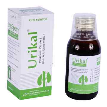 Oral Solusion..      000 Urikal 100 ml 5 gm + 30 gm/10