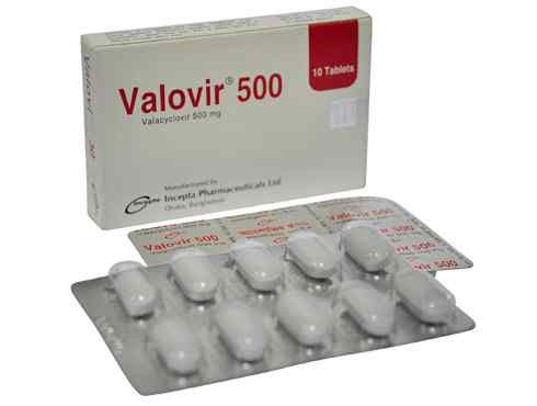 Tab. valovir 500 mg