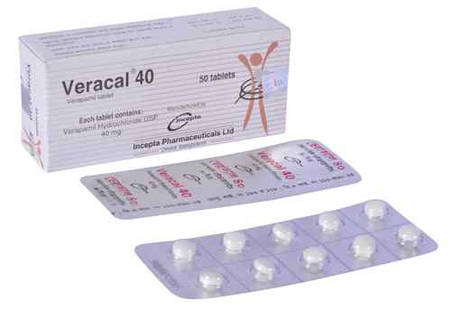 Tab. Veracal    40 40 mg