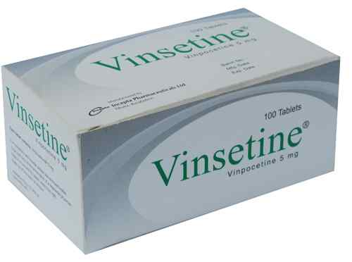 Tab. Vinsetine 5 mg