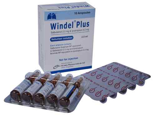 Nebu. Sol. Windel Plus 500 mcg + 2.5 m