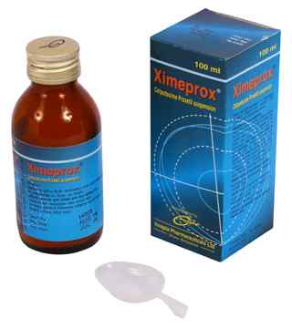 Susp.                                                   Ximeprox 80 mg / 5 ml