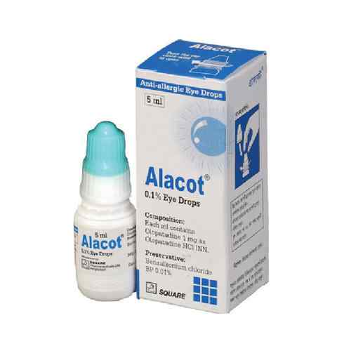  Eye Drop Alacot    5 ml 0. 1%