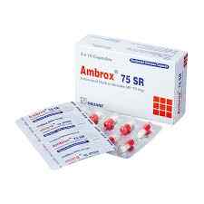 Cap.                     Ambrox  SR   75 mg