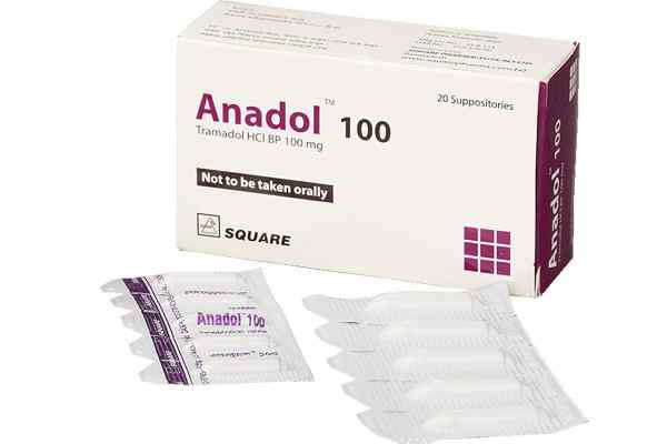 Supp. Anadol 100 mg