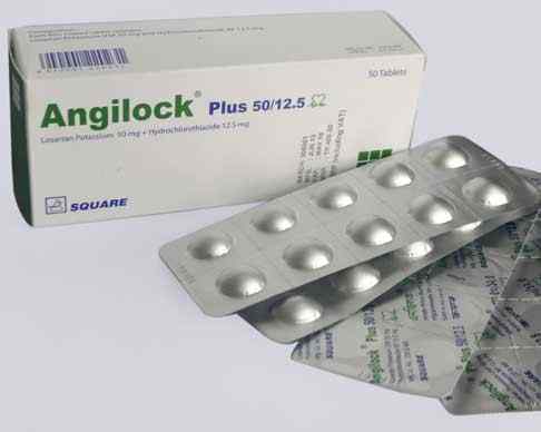 Tab. Angilock Plus 50 mg +12.5 mg 