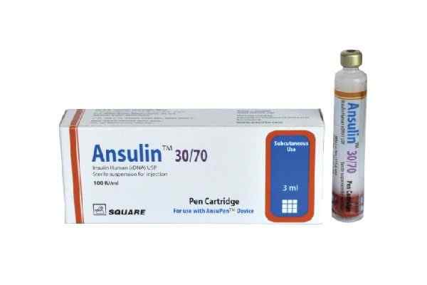 Inj. Ansulin 30/70 100 IU / ml