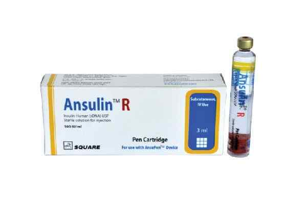 Inj. Ansulin R 100 IU / ml