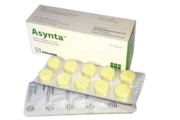 Tab. Asynta 100 mg + 500 mg