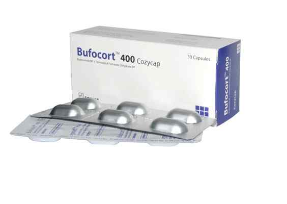 Inh. Cap. Bufocort 400 Cozycap 400 mcg + 12 mc