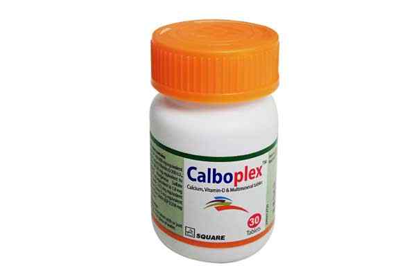 Tab. Calboplex 250 mcg + 600 m