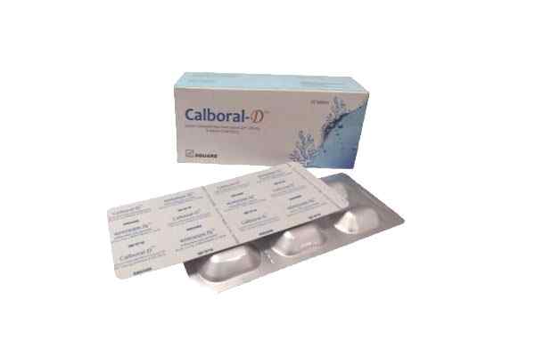 Tab. Calboral-D 500 mg + 200 IU