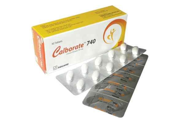 Tab. Calborate 740 740 mg