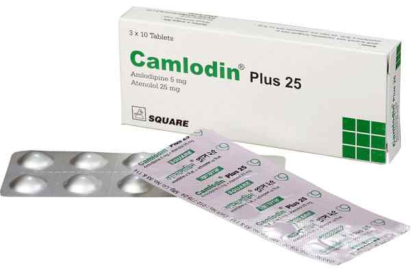 Tab. Camlodin  Plus 5 mg + 25 mg