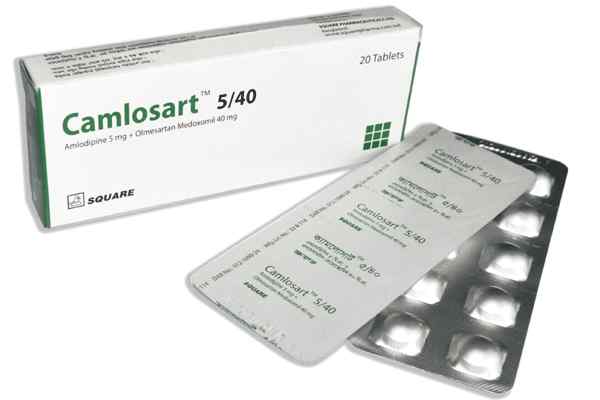 Tab. Camlosart 5 + 40 mg