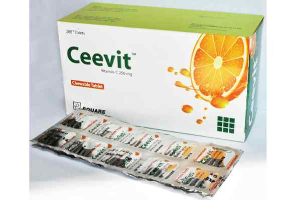 Tab. Ceevit    250 250 mg