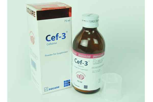 Susp.                                                   Cef-3 100 mg / 5 ml